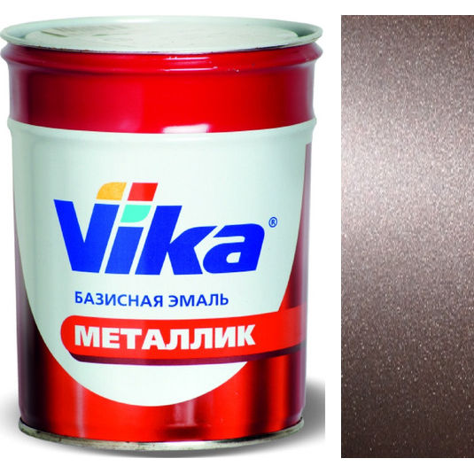 Фото 1 - Автоэмаль Металлик, цвет 217 Миндаль, профессиональная базовая, - 0,9 кг Vika/Вика.