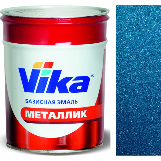 Фото 1 - Автоэмаль Металлик, цвет 448 Рапсодия, профессиональная базовая, - 0,9 кг Vika/Вика.