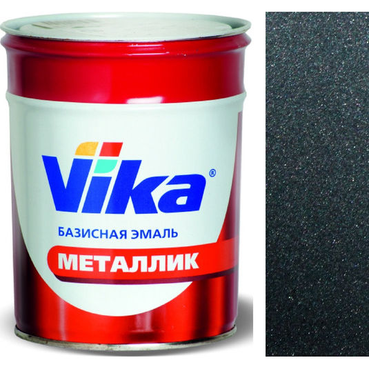 Фото 1 - Автоэмаль Металлик, цвет 627 Жимолость, профессиональная базовая, - 0,9 кг Vika/Вика.
