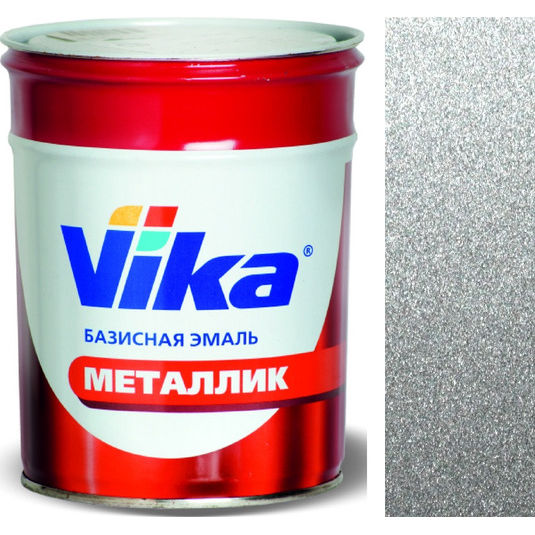 Фото 1 - Автоэмаль Металлик, цвет 630 Кварц, профессиональная базовая, - 0,9 кг Vika/Вика.