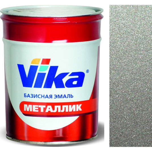 Фото 1 - Автоэмаль Металлик, цвет 650 цвет Совиньон, профессиональная базовая, - 0,9 кг Vika/Вика.
