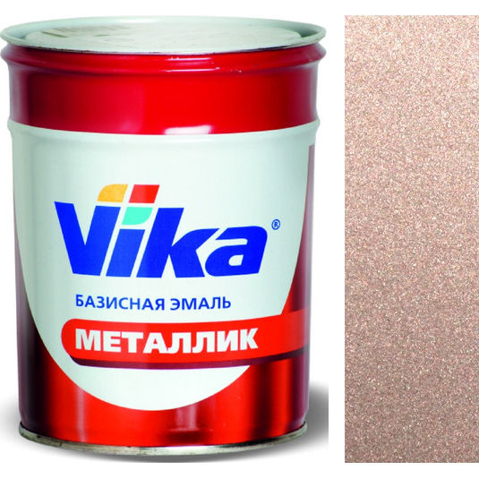 Фото 1 - Автоэмаль Металлик, цвет 670 Сандал, профессиональная базовая, - 0,9 кг Vika/Вика.