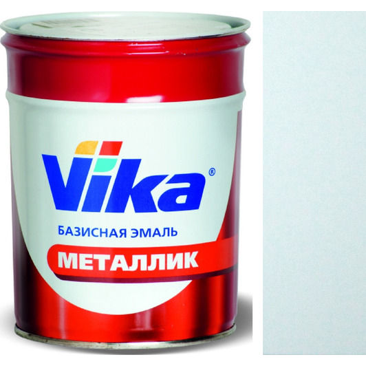 Фото 1 - Автоэмаль Металлик, цвет GM Айсберг, профессиональная базовая, - 0,9 кг Vika/Вика.