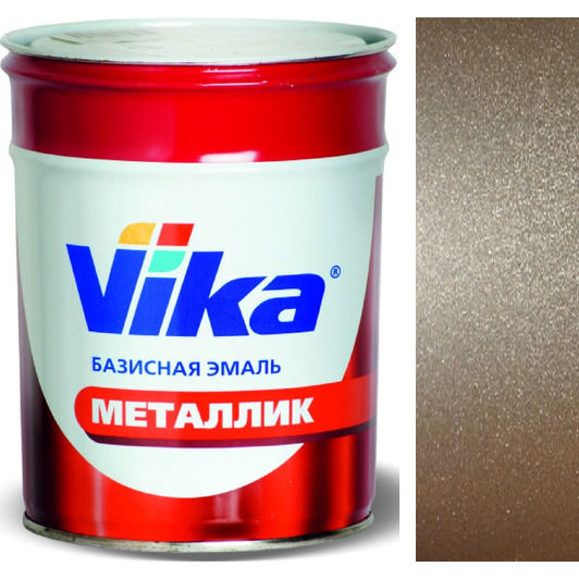 Фото 1 - Автоэмаль Металлик, цвет Hyundai Н01 Летний песок, профессиональная базовая, - 0,9 кг Vika/Вика.