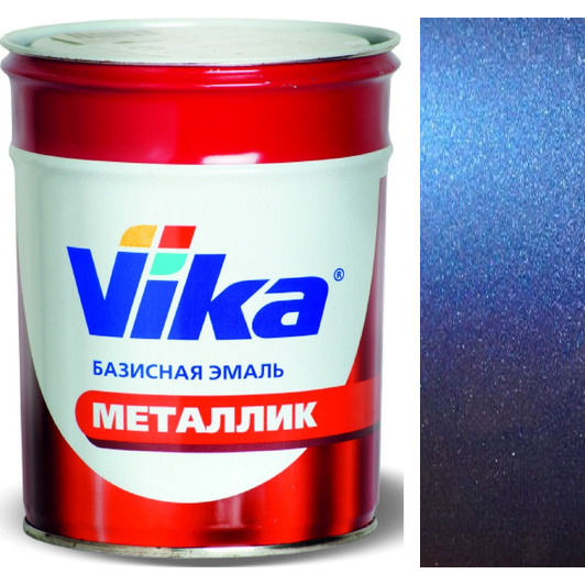 Фото 1 - Автоэмаль Металлик, цвет Skoda Denim Blau G0, профессиональная базовая, - 0,9 кг Vika/Вика.
