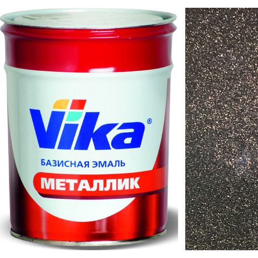 Фото 1 - Автоэмаль Металлик, цвет Toyota 209 Black, профессиональная базовая, - 0,9 кг Vika/Вика.