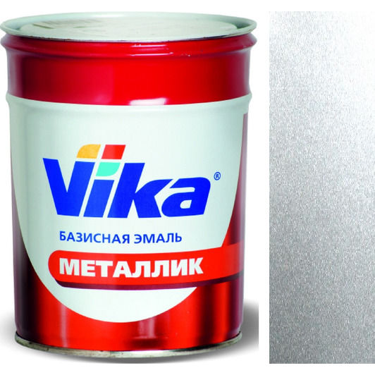 Фото 1 - Автоэмаль Металлик, цвет Toyota 1CO Silver, профессиональная базовая, - 0,9 кг Vika/Вика.