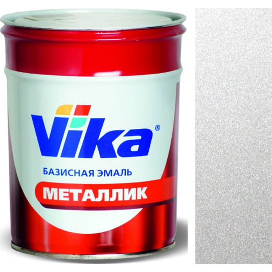 Фото 1 - Автоэмаль Металлик, цвет Toyota 1F7 Ultra Silver, профессиональная базовая, - 0,9 кг Vika/Вика.
